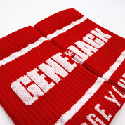 Alpha Compression Wristband | Long Blazing Red from Genejack for Genejack WOD