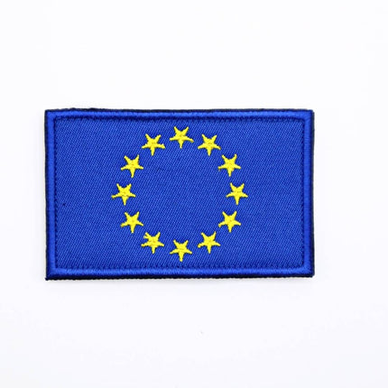 Europe Country Flag Velcro Patch from Genejack for Genejack WOD