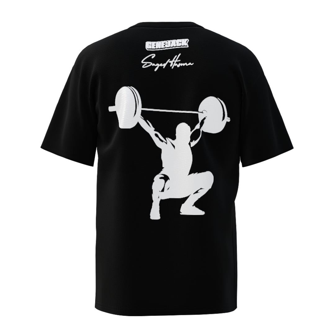 Sayed Hasona Semis '23 T-shirt from Genejack for Genejack WOD