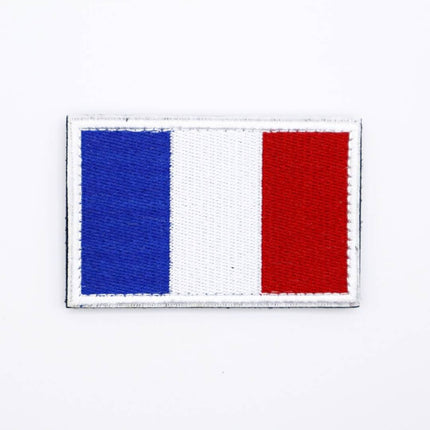 France Country Flag Velcro Patch from Genejack for Genejack WOD