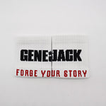 Apex Compression Wristband | Short White from Genejack for Genejack WOD