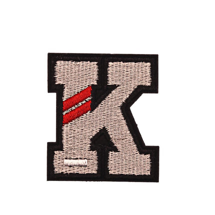 K Letters Velcro Patch from Genejack for Genejack WOD