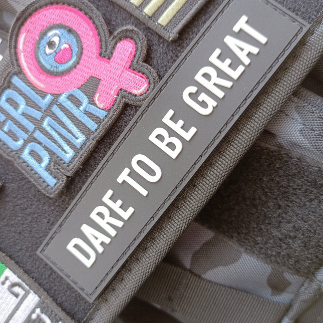 Dare to be Great - Velcro Patch from Genejack for Genejack WOD