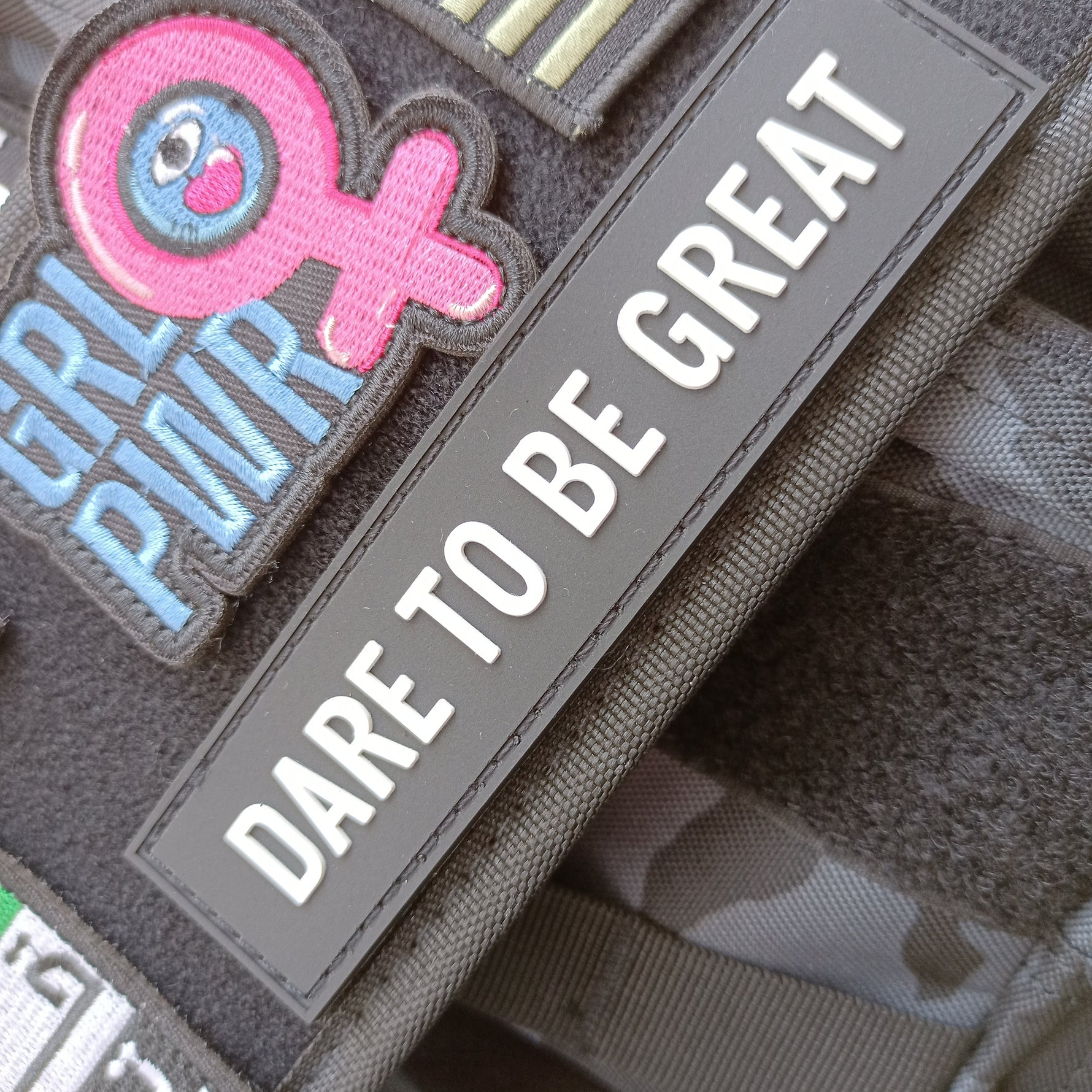 Dare to be Great - Velcro Patch from Genejack for Genejack WOD