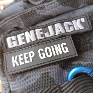 Keep Going - Velcro Patch from Genejack for Genejack WOD