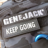 Keep Going - Velcro Patch from Genejack for Genejack WOD