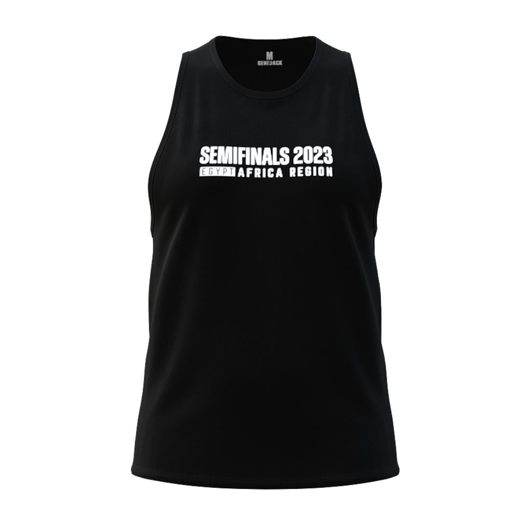 Sayed Hasona Semis '23 Women Muscle Tank from Genejack for Genejack WOD