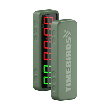 Green TIMEBIRDS™ Protective Case (Case Only, Timer not included) from Timebirds for Genejack WOD