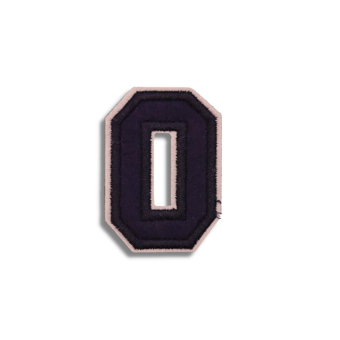 0 Navy Numbers Velcro Patch from Genejack for Genejack WOD