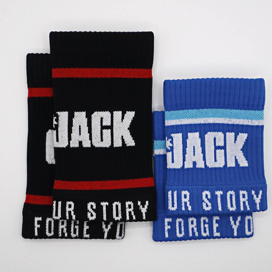 Alpha Compression Wristband | Long Black from Genejack for Genejack WOD