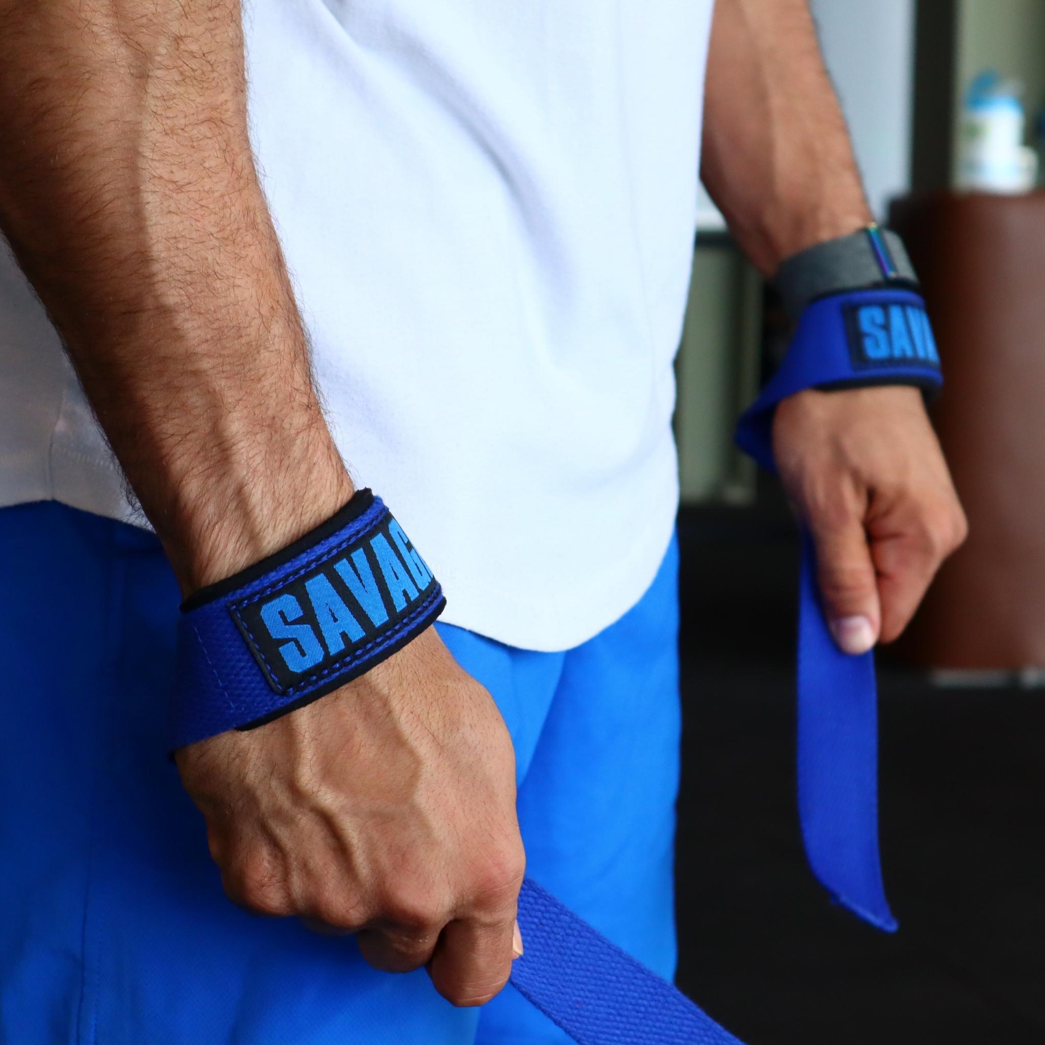 Savage Padded Lifting Straps from Genejack for Genejack WOD