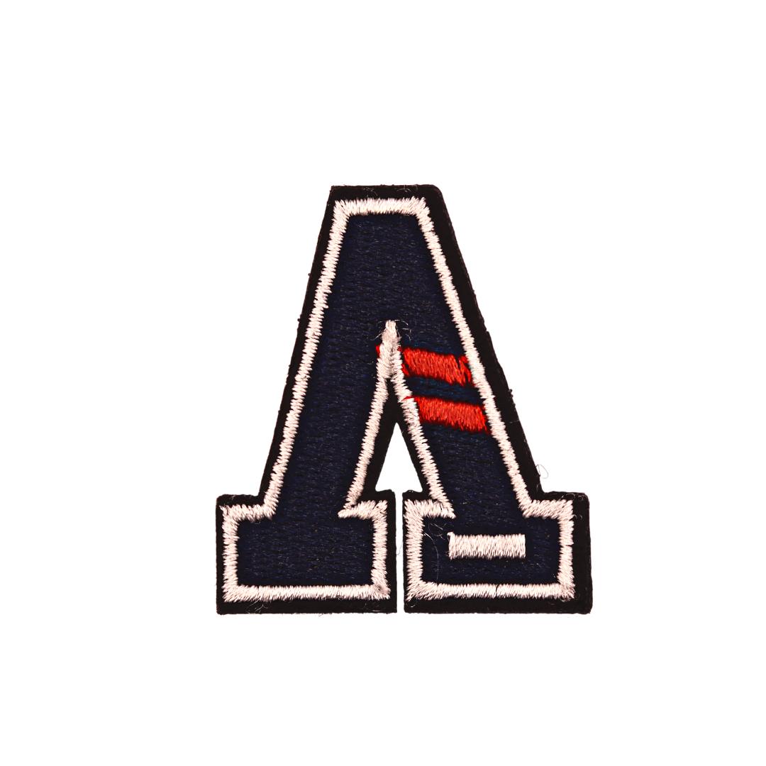 V (Blue) Letters Velcro Patch from Genejack for Genejack WOD