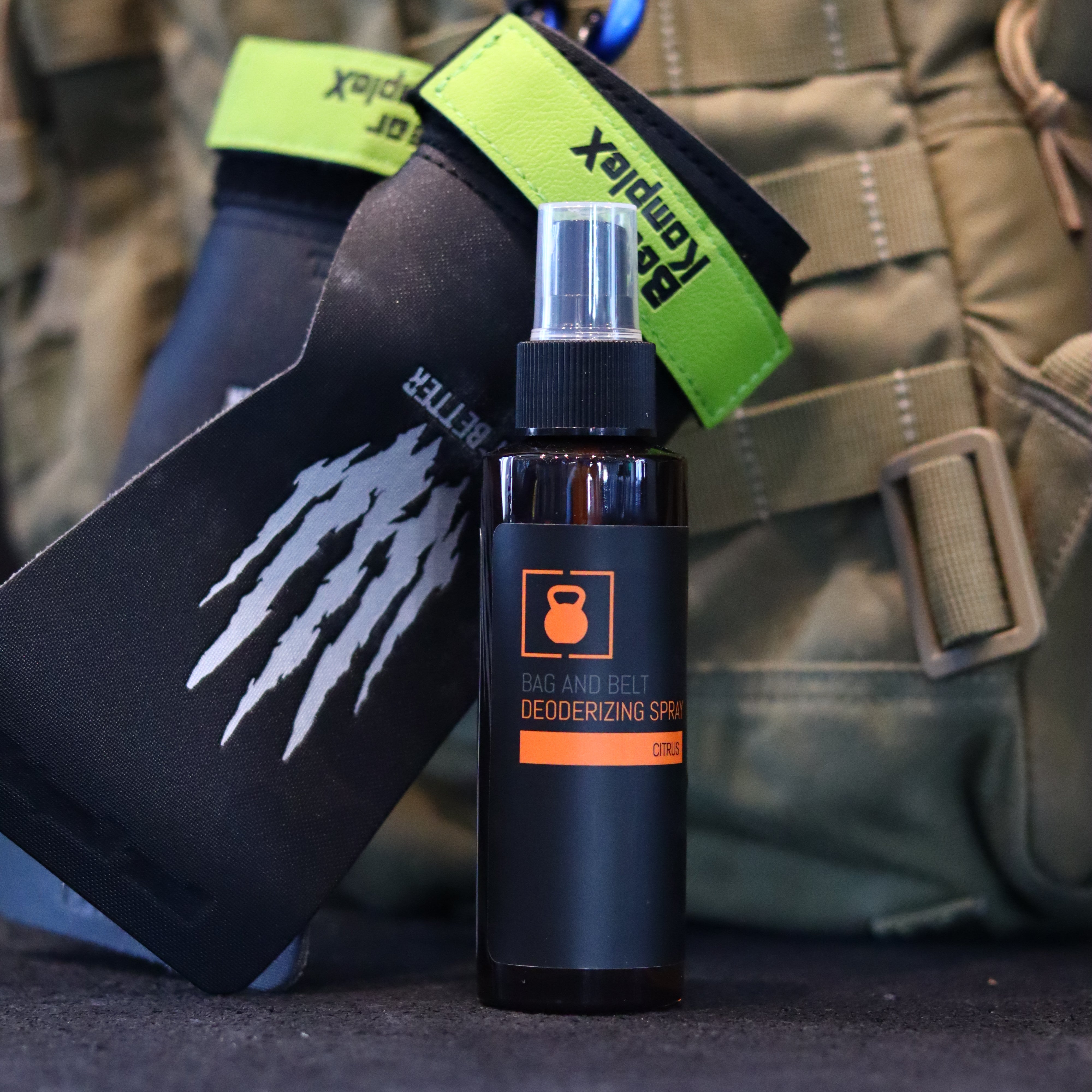 Bag & Belt Deodorizing Spray from 2POOD for Genejack WOD