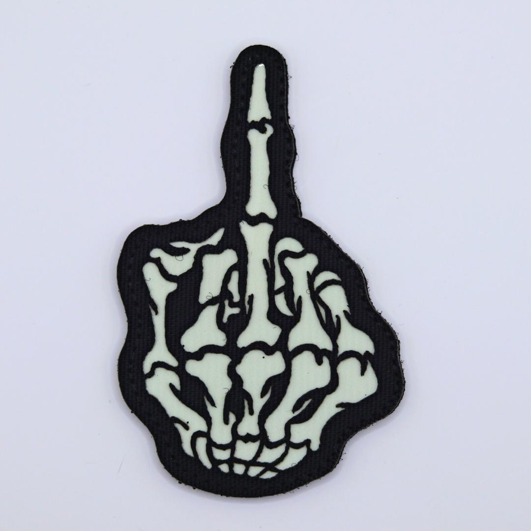 Dead & Rude - Glow in the Dark Velcro Patch from Genejack for Genejack WOD
