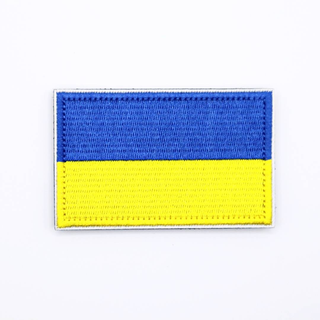 Ukraine Country Flag Velcro Patch from Genejack for Genejack WOD