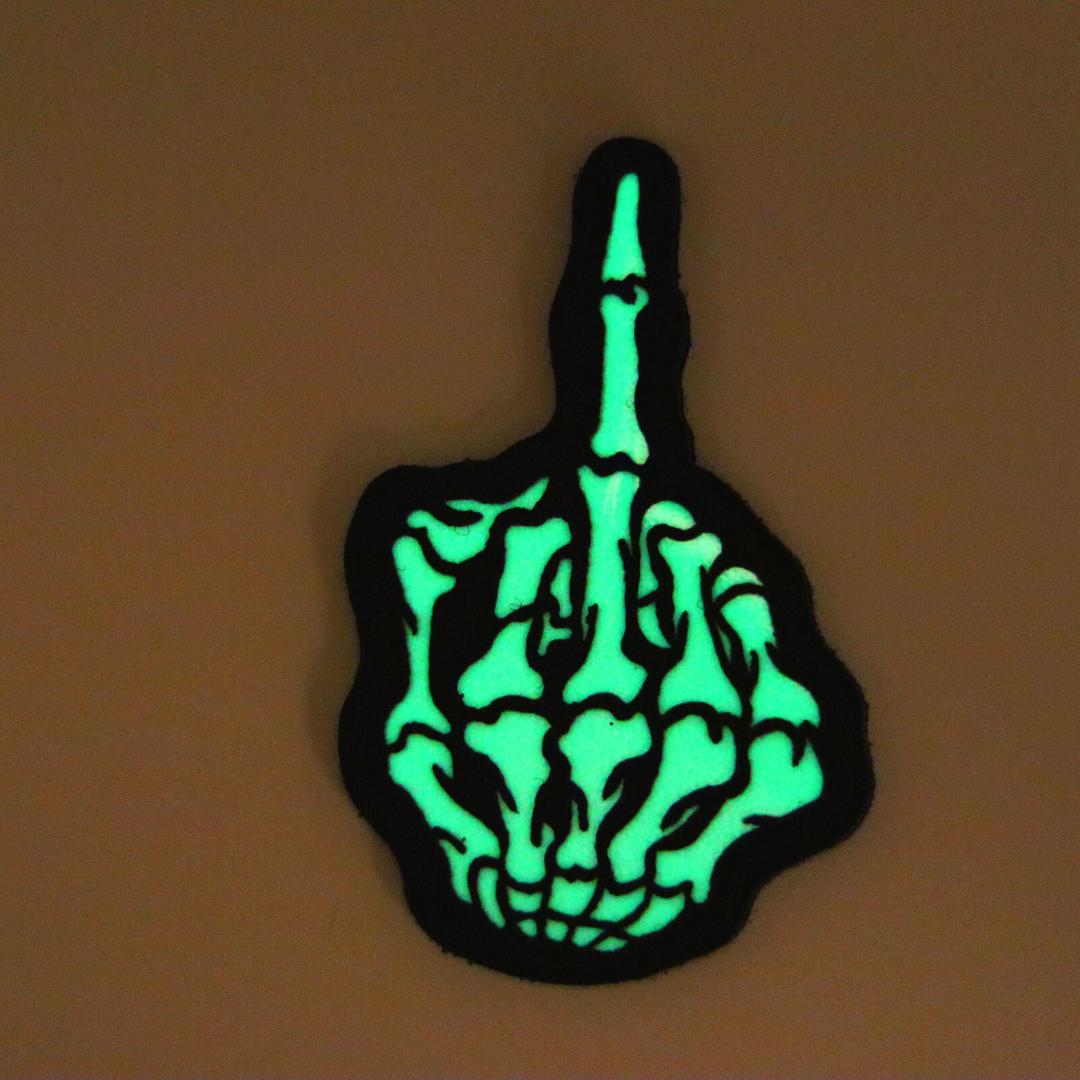 Dead & Rude - Glow in the Dark Velcro Patch from Genejack for Genejack WOD