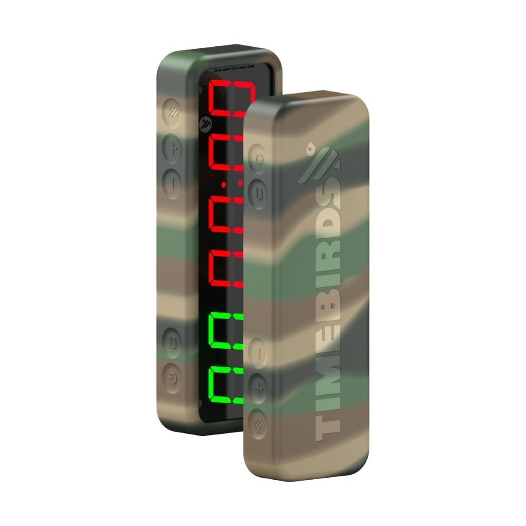 Woodland Camouflage TIMEBIRDS™ Protective Case (Case Only, Timer not included) from Timebirds for Genejack WOD