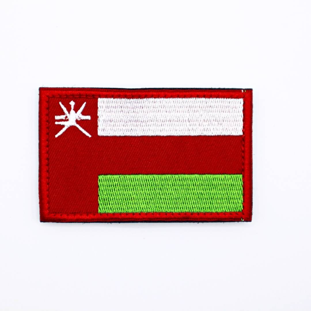 Oman Country Flag Velcro Patch from Genejack for Genejack WOD
