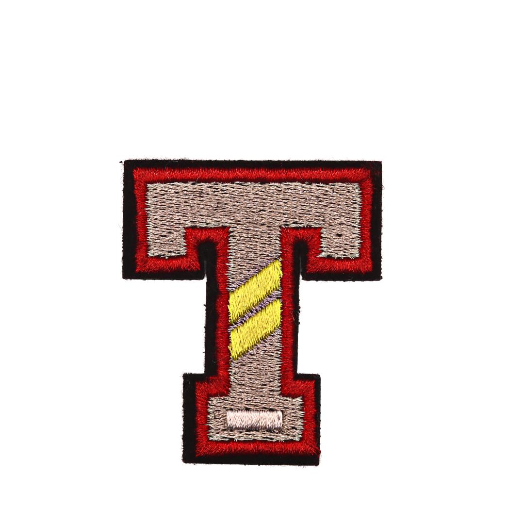 T Letters Velcro Patch from Genejack for Genejack WOD