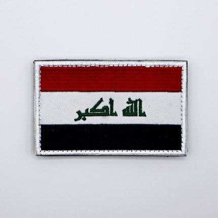 Iraq Country Flag Velcro Patch from Genejack for Genejack WOD