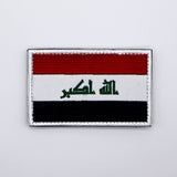 Iraq Country Flag Velcro Patch from Genejack for Genejack WOD