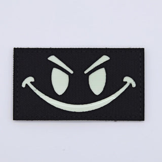 Mean Smile - Glow in the Dark Velcro Patch from Genejack for Genejack WOD