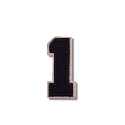 1 Navy Numbers Velcro Patch from Genejack for Genejack WOD