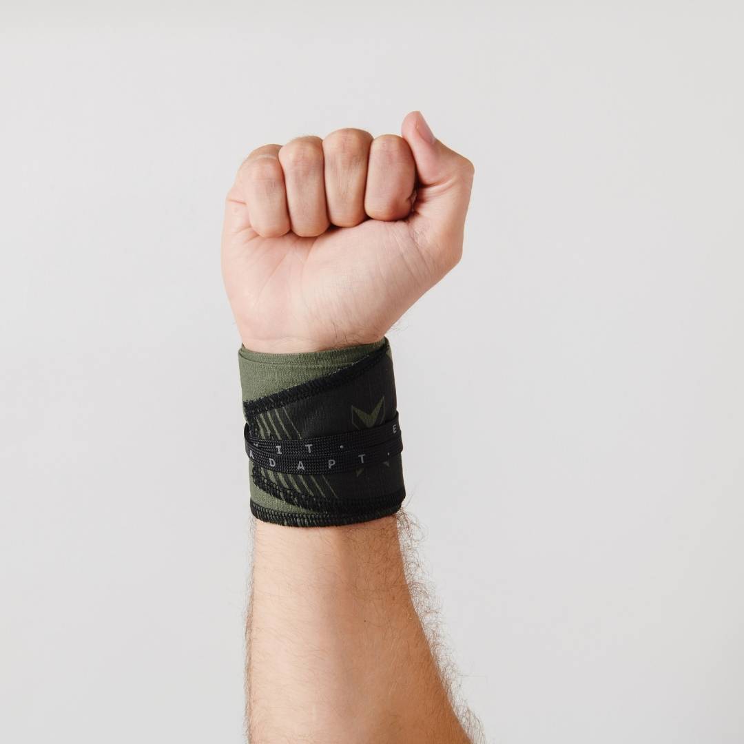 Adjustable Cotton Wrist Wraps from Picsil for Genejack WOD