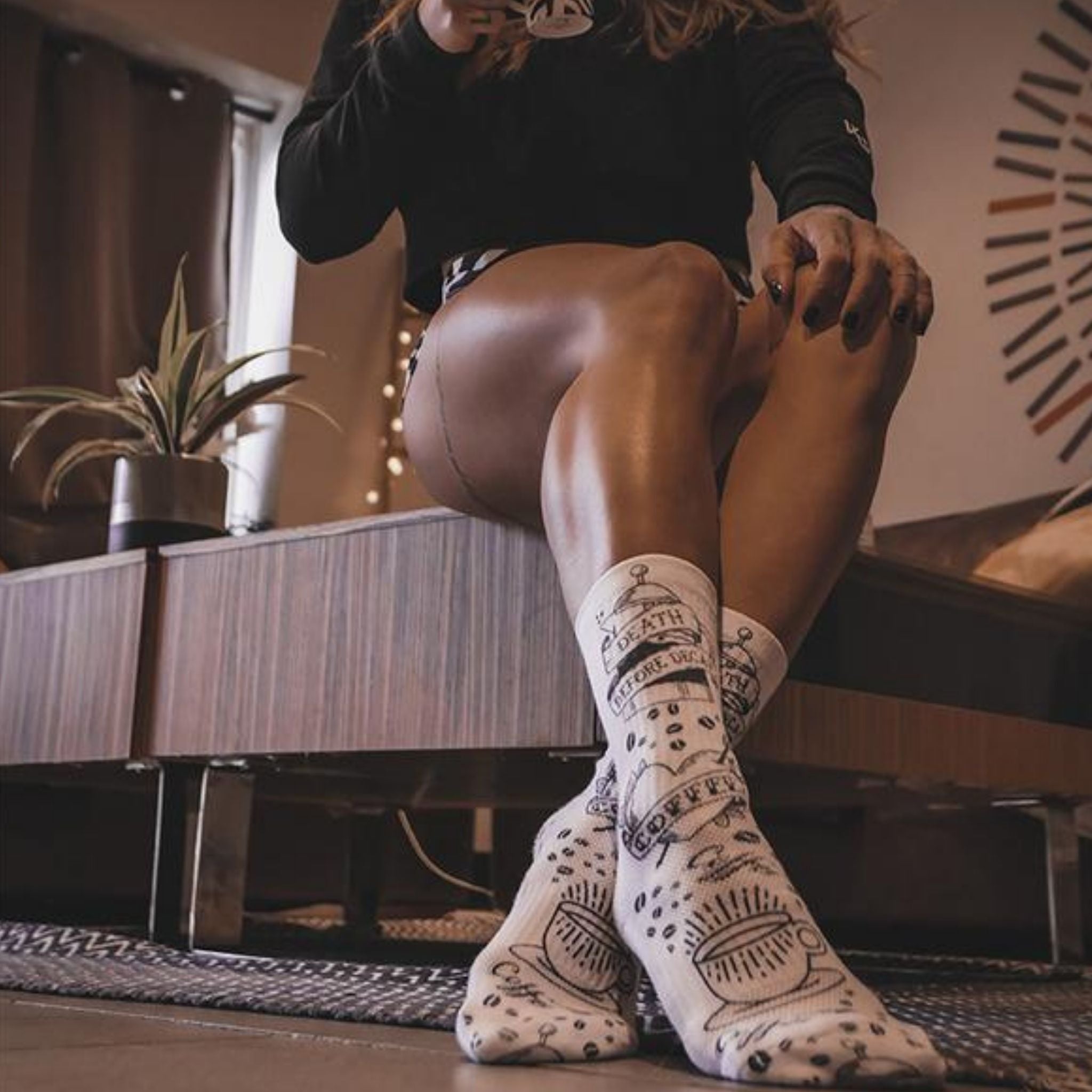 Death by Decaf Socks from Hexxee for Genejack WOD