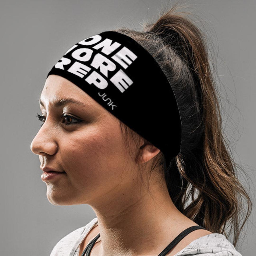 One More Rep Headband from JUNK for Genejack WOD