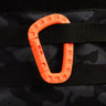 Orange Plastic Military Carabiner from Genejack for Genejack WOD