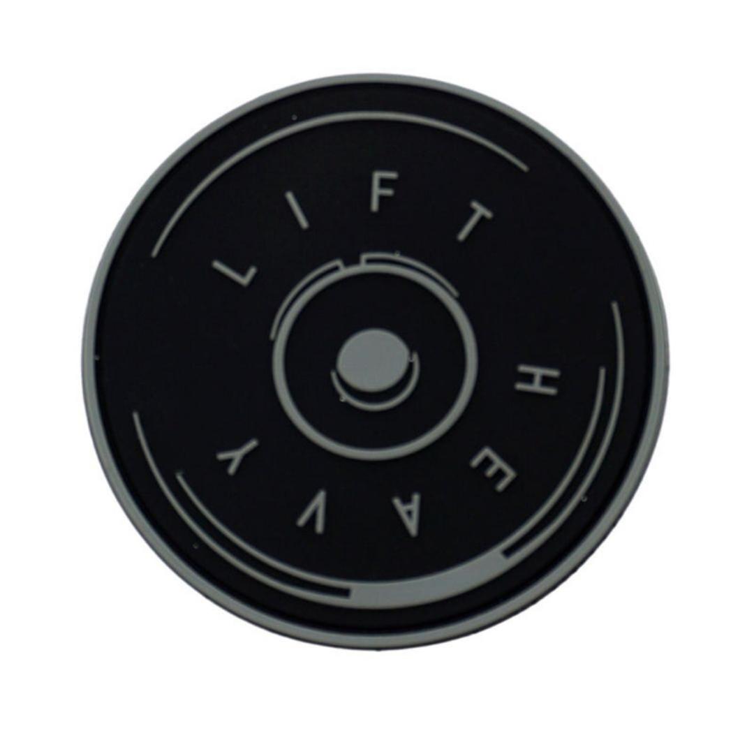 Lift Heavy Plate - Velcro Patch from 2POOD for Genejack WOD