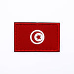 Tunisia Country Flag Velcro Patch from Genejack for Genejack WOD