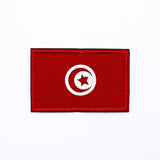 Tunisia Country Flag Velcro Patch from Genejack for Genejack WOD