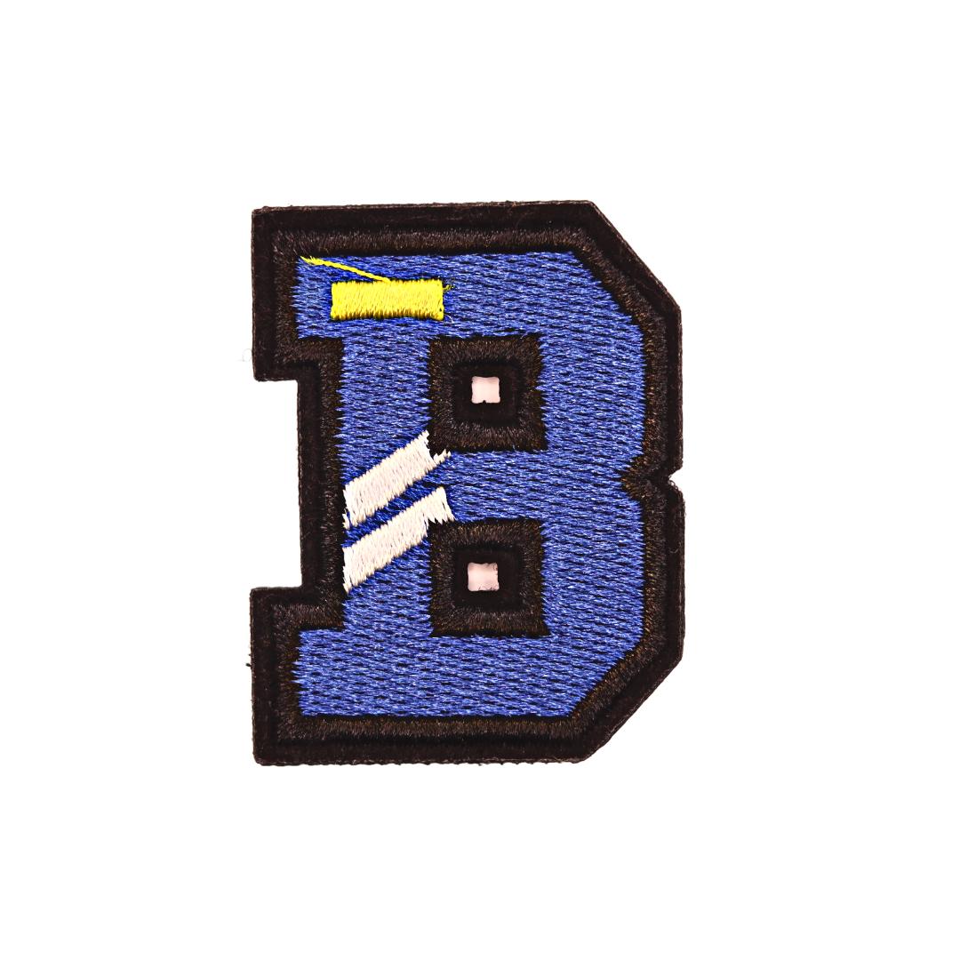 B Letters Velcro Patch from Genejack for Genejack WOD