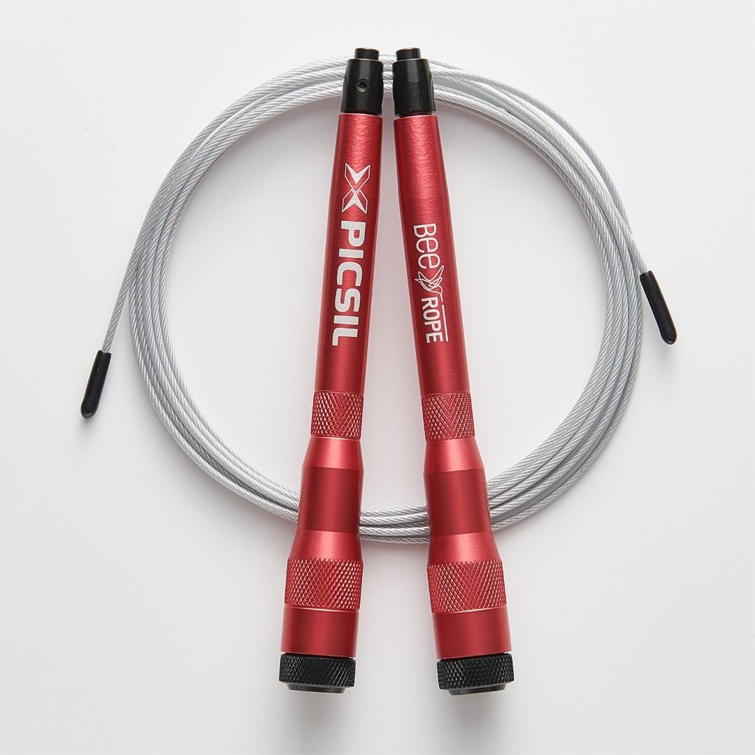 Red BEE Jump Rope from Picsil for Genejack WOD