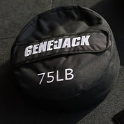 75LB Black Genejack Strongman Sandbags from Genejack for Genejack WOD