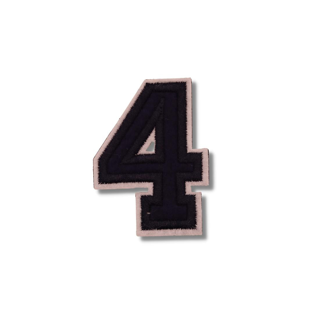 4 Navy Numbers Velcro Patch from Genejack for Genejack WOD