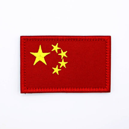 China Country Flag Velcro Patch from Genejack for Genejack WOD