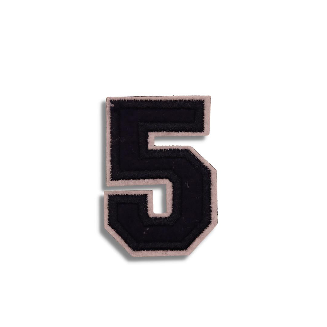 5 Navy Numbers Velcro Patch from Genejack for Genejack WOD