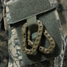 Green Plastic Military Carabiner from Genejack for Genejack WOD