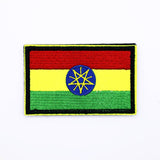 Ethiopia Country Flag Velcro Patch from Genejack for Genejack WOD