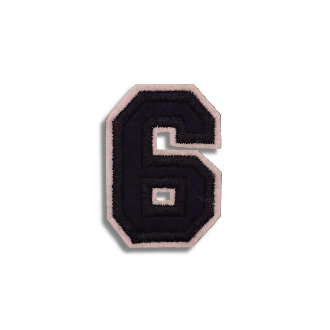 6 or 9 Navy Numbers Velcro Patch from Genejack for Genejack WOD