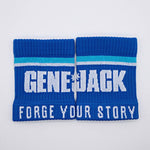 Apex Compression Wristband | Short Blue from Genejack for Genejack WOD