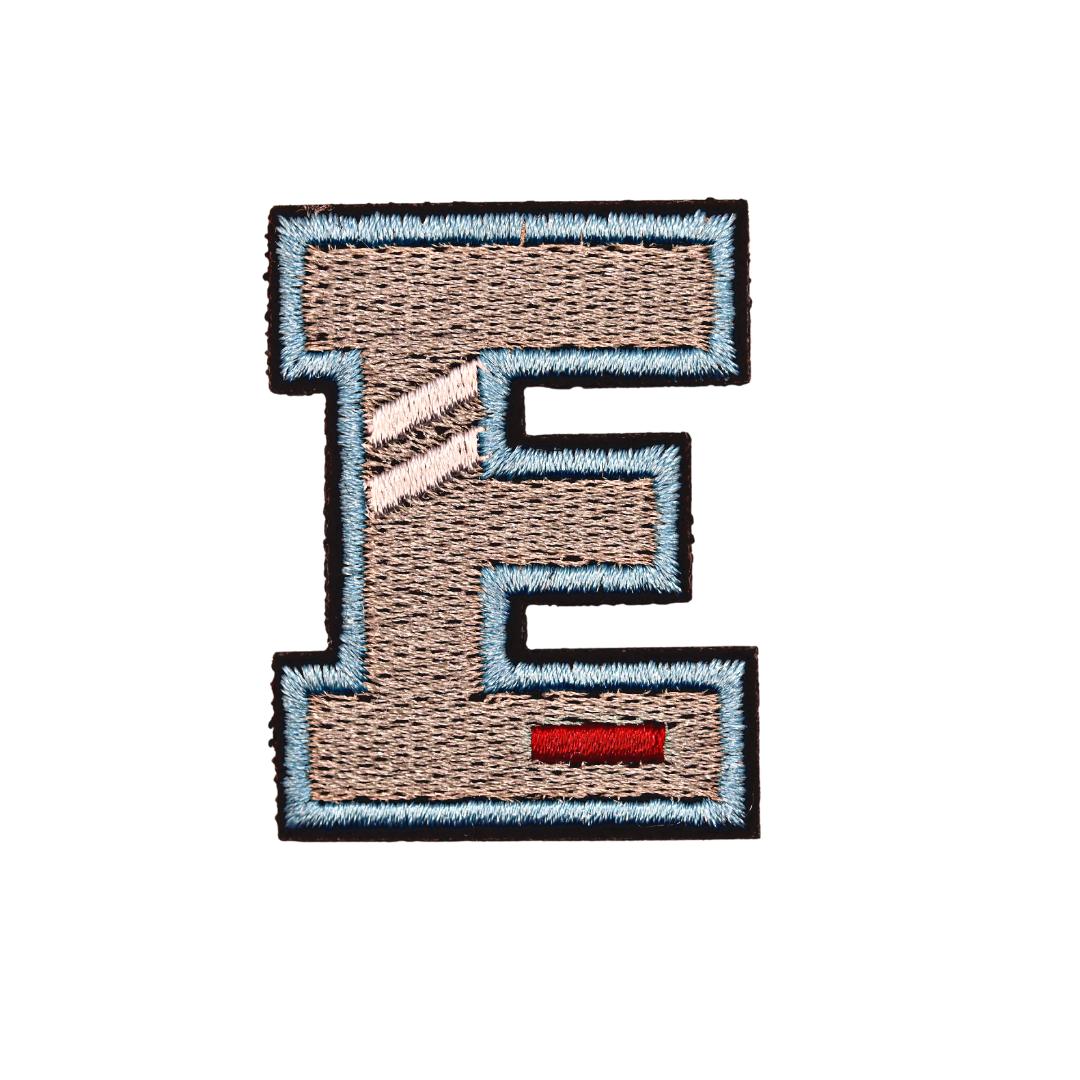 E Letters Velcro Patch from Genejack for Genejack WOD