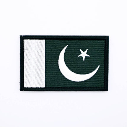 Pakistan Country Flag Velcro Patch from Genejack for Genejack WOD