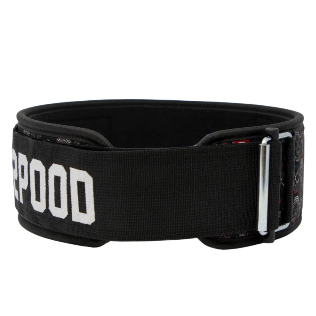 Day of the Deadlifts Straight Belt from 2POOD for Genejack WOD