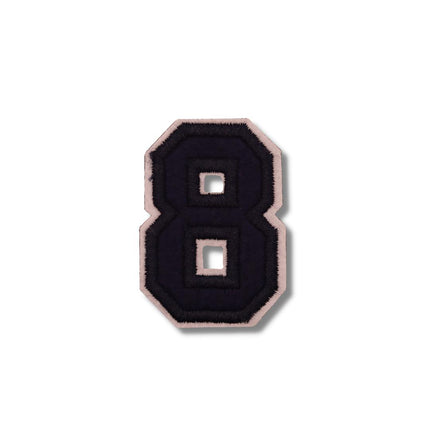 8 Navy Numbers Velcro Patch from Genejack for Genejack WOD
