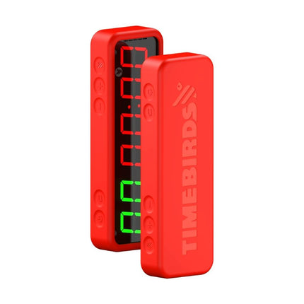 Red TIMEBIRDS™ Protective Case (Case Only, Timer not included) from Timebirds for Genejack WOD
