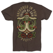Anchored in Pain, Driven by Gain T-shirt from Rokfit for Genejack WOD